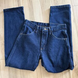 Rustler Men’s Denim Cotton Blue Jeans Straight Leg 30X30